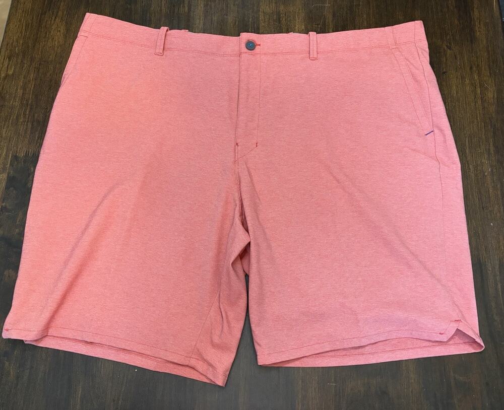 Tommy Bahama Shorts 48 Boracay Performance Stretch Tropical Beach Pink Salmon
